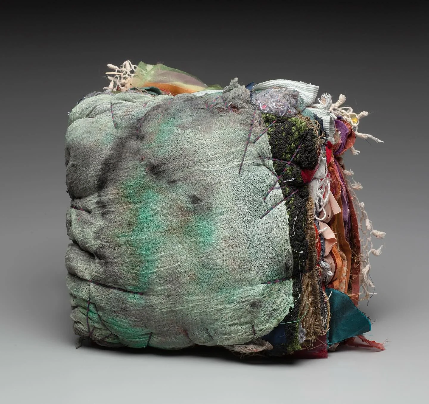 We&rsquo;re so pleased to include Jodi Colella&rsquo;s layered piece, &ldquo;Held Together by a Thread,&rdquo; (autobiographical fibers, string, yarn, 14x13x8), which references the complexities and fragility of motherhood, in Motherhood As Muse - op