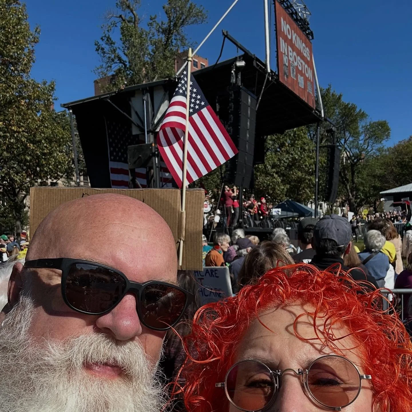 Good trouble in Boston today.

#nokings #nokingsboston #goodtrouble