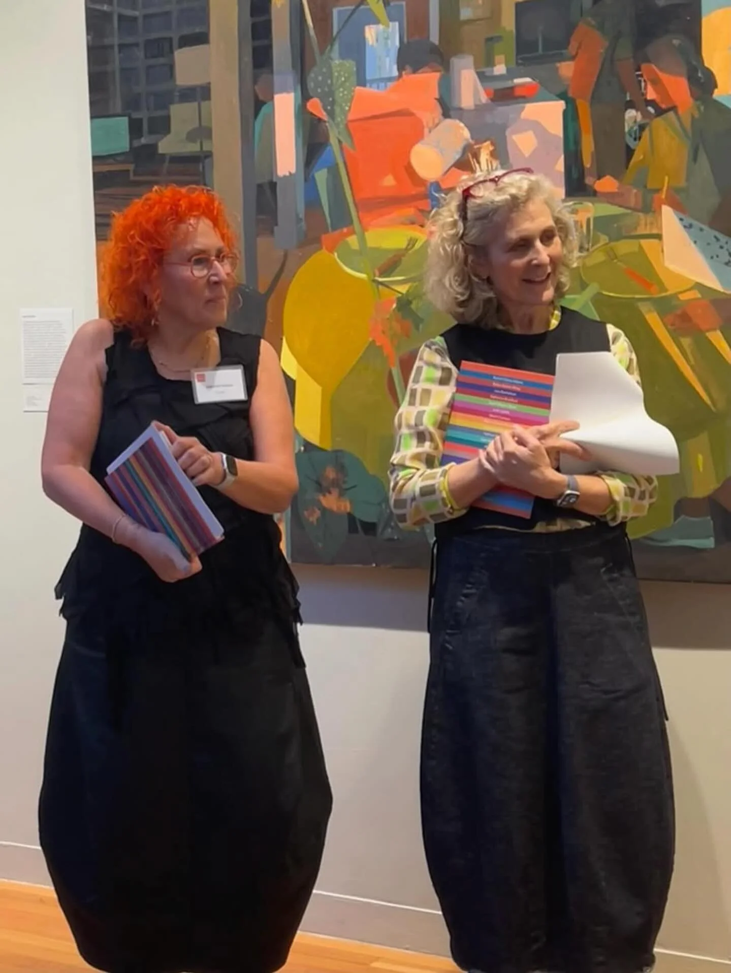 Repost from @geismarart
&bull;
A wonderful turnout for Motherhood As Muse! Thank you to everyone who came. We are so proud of this show and the fabulous roster of artists whose work makes it so very powerful and timely. @debpeeplesart @concordart #mo