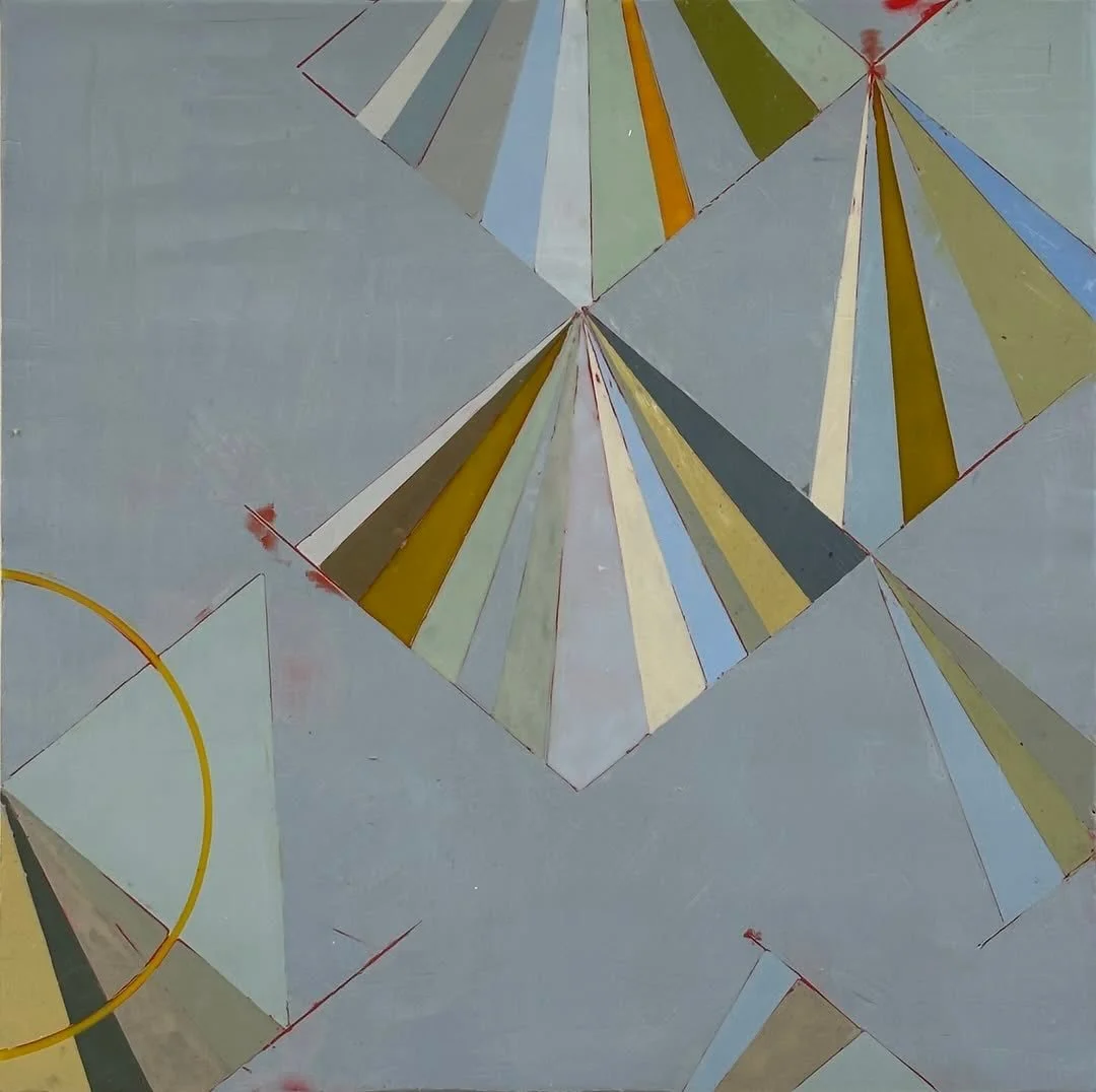 Repost from @13forest
&bull;
Today&rsquo;s highlight from Plenty: Deborah Peeples, Catch the Moon, encaustic on panel