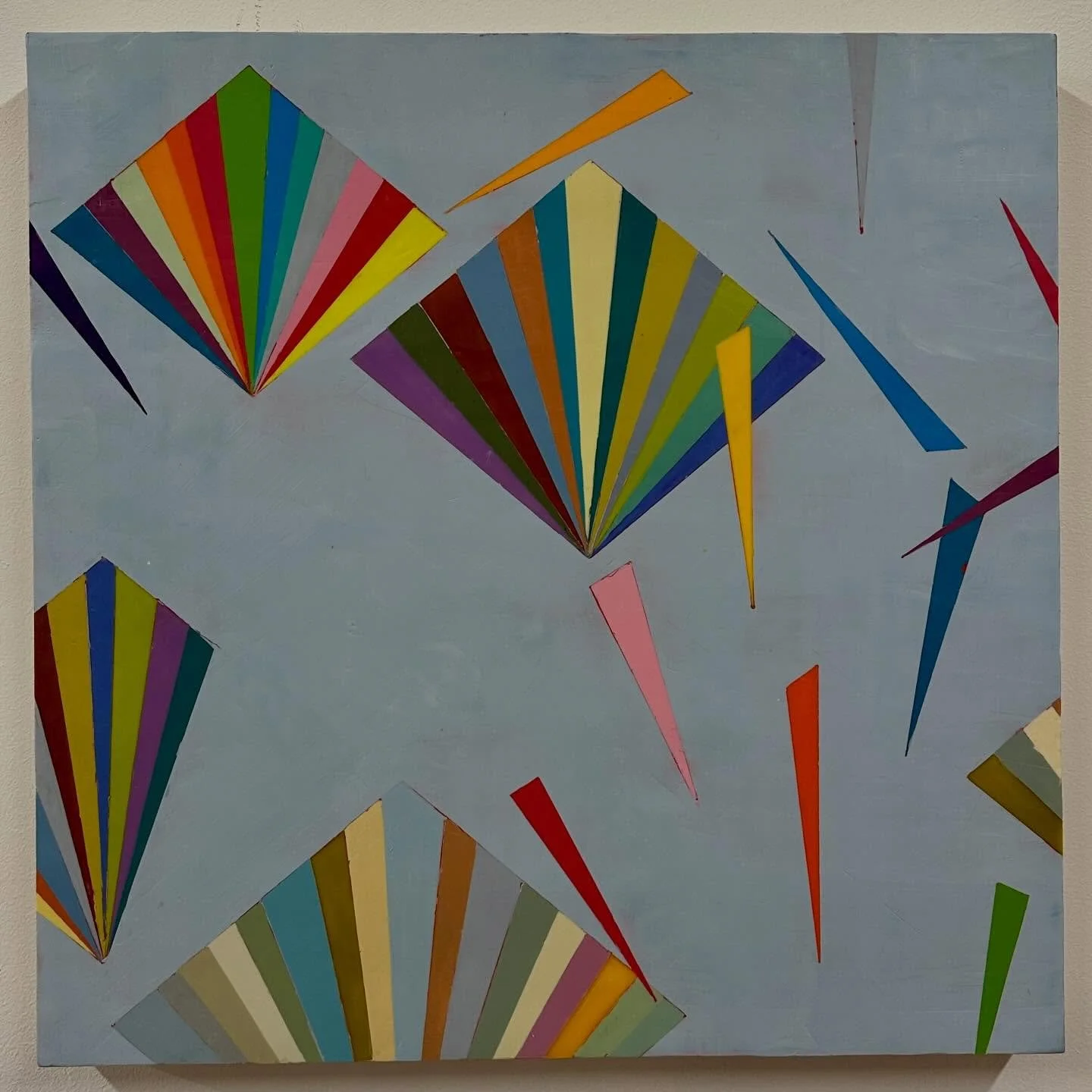 Posting a new piece for those of you staying cozy and scrolling. 

Days Like This, 18x18&rdquo; encaustic on panel, 2026

#pelllucyartists #joystreetartists #bostonart #13forestgallery @atlanticgallerynyc