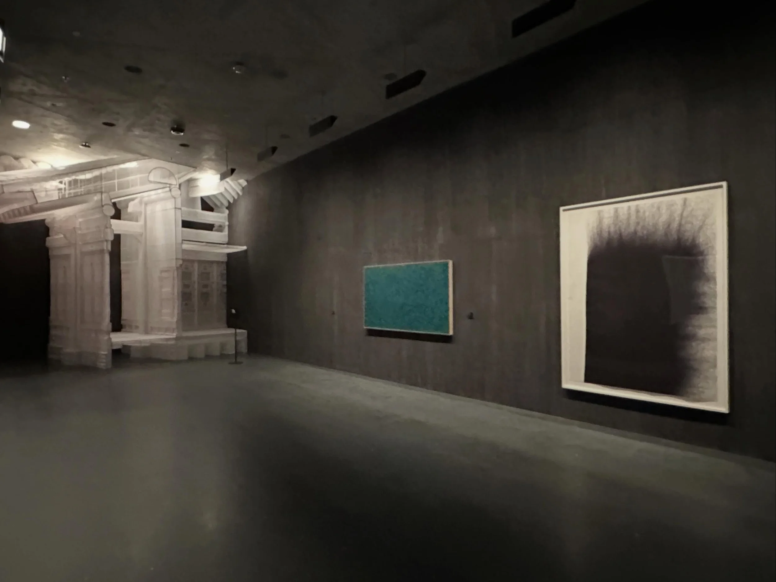 We had a fabulous visit to the new David Geffen Galleries at LACMA last week. It was a completely new and different museum experience. The single open gallery space is designed to create opportunity for connection between artifacts from varied discip