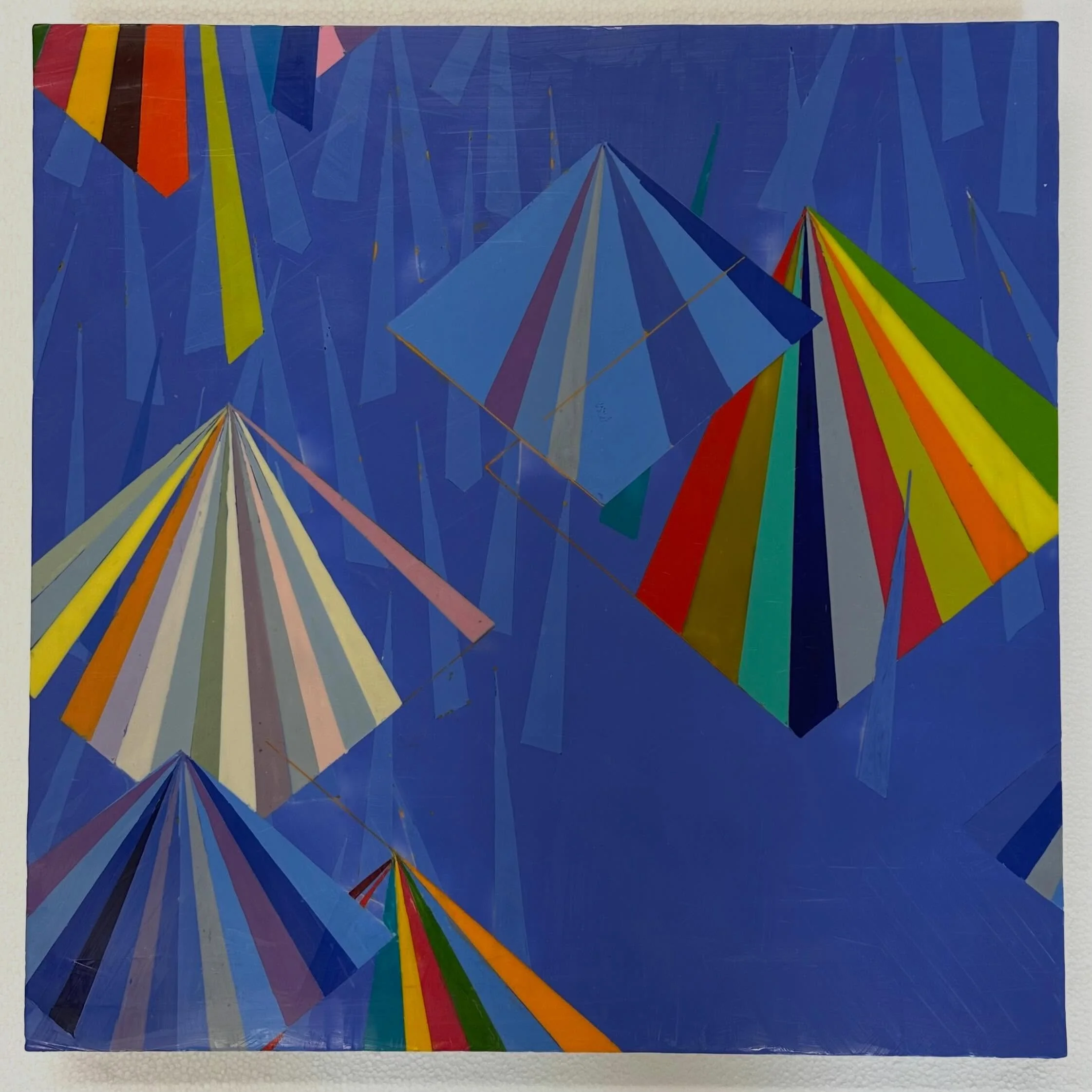 Thickening Time, 16 x 16&rdquo;, encaustic on panel, 2026

I love the challenges of making and learning from the work. Each painting is an experiment presenting problems to wrestle with.  I try to listen to what the painting is telling me. What&rsquo