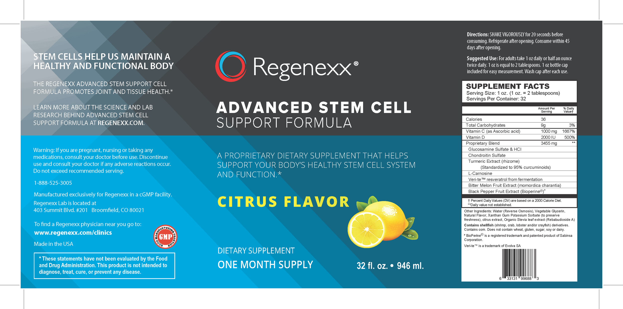 Buy Regenexx Advanced Stem Cell Support Formula – Dr. Dan Williams