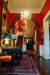 Lobby of the historic Arts Club of Washington