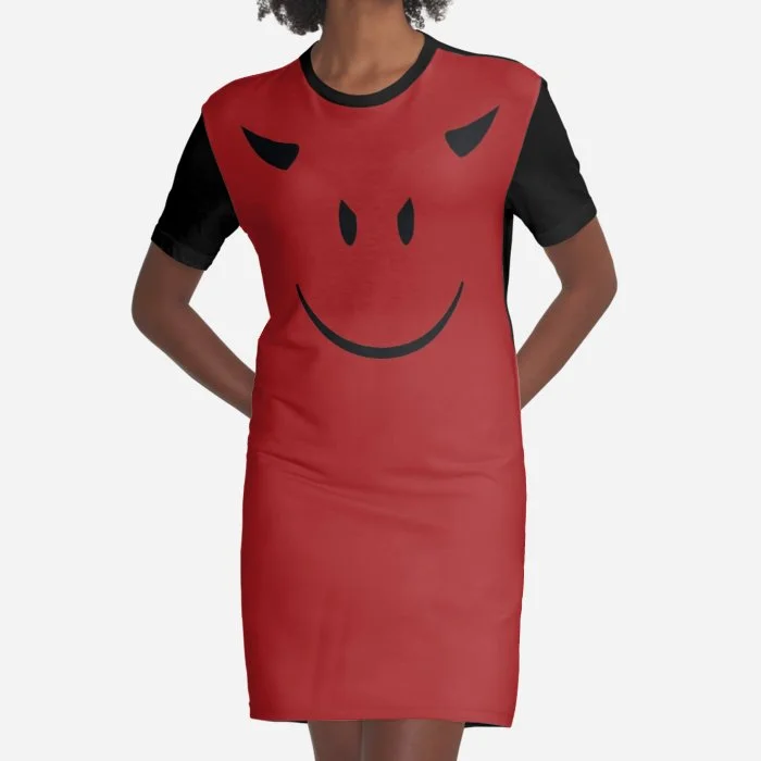 Graphic T-Shirt Dress