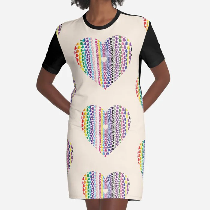 Graphic T-Shirt Dress