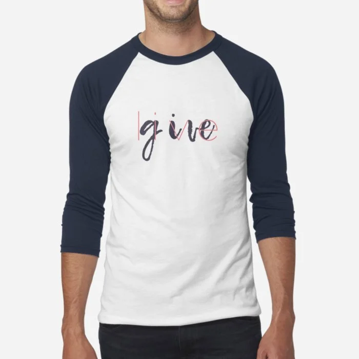 ¾ Sleeve Baseball Tee