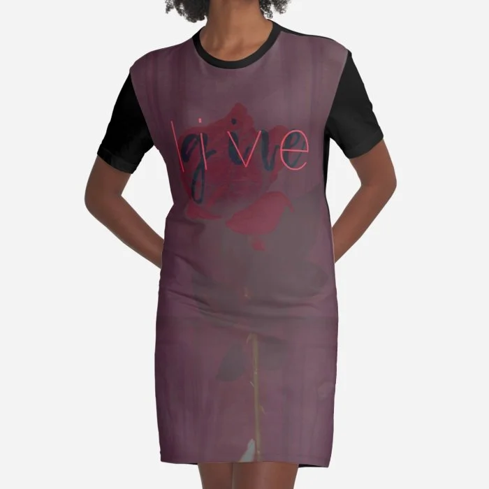Graphic T-Shirt Dress