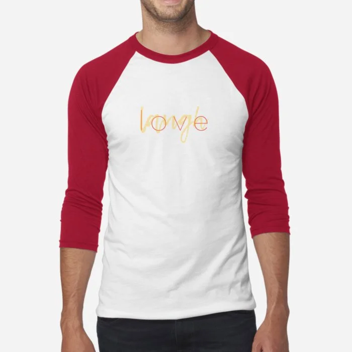 ¾ Sleeve Baseball Tee