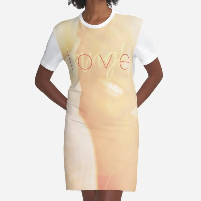 Graphic T-Shirt Dress