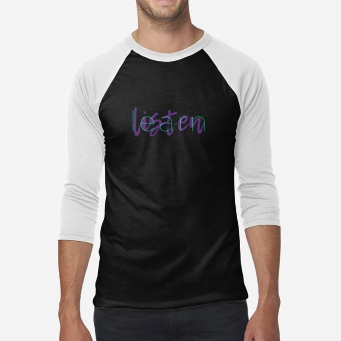 ¾ Sleeve Baseball Tee