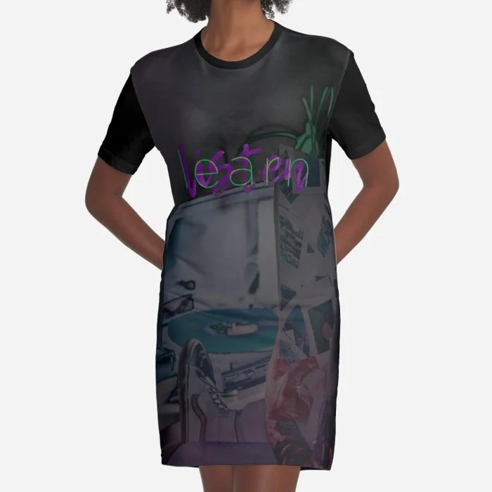 Graphic T-Shirt Dress