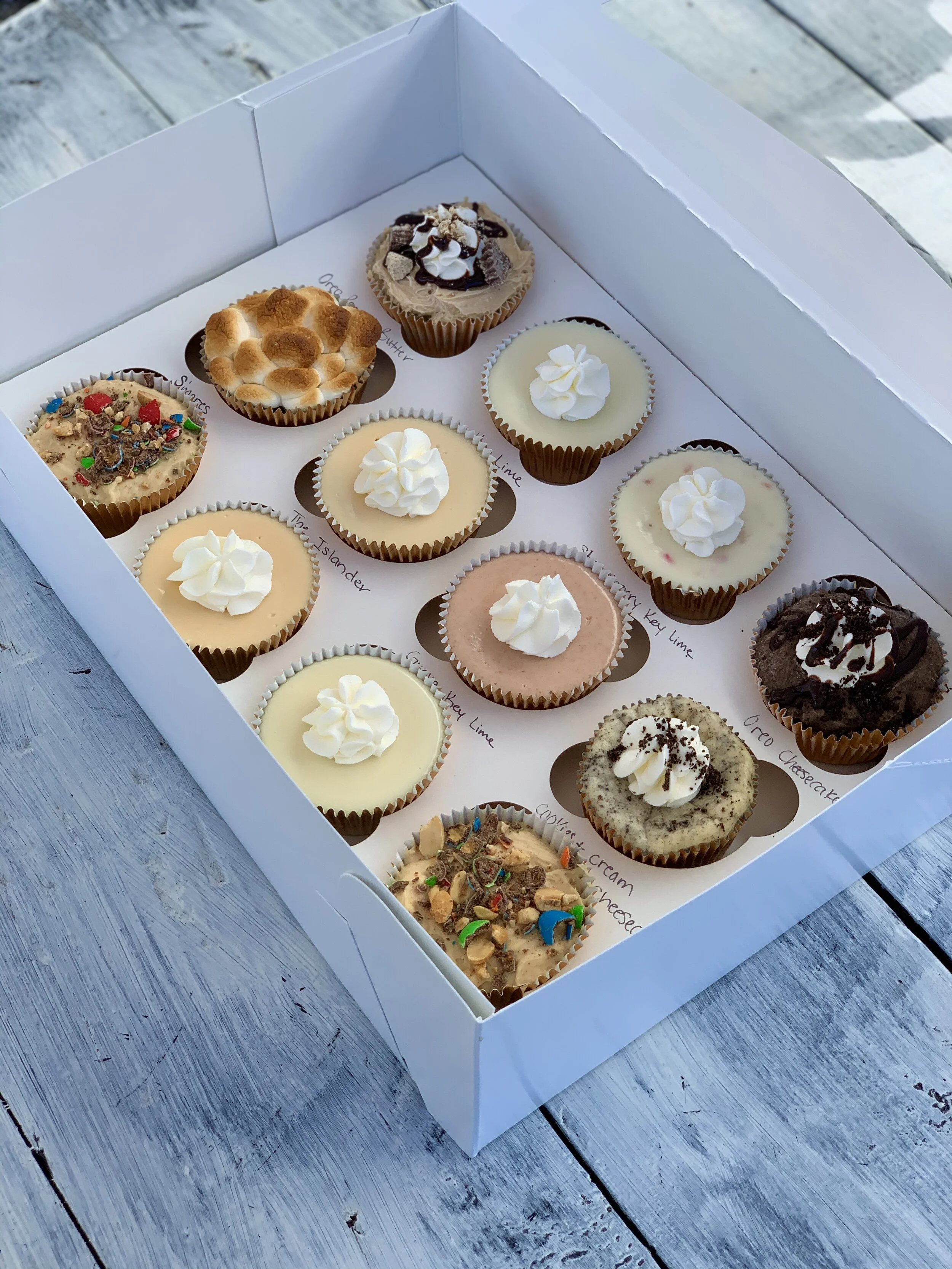 Our Dozen Box of a variety of Pie Bites