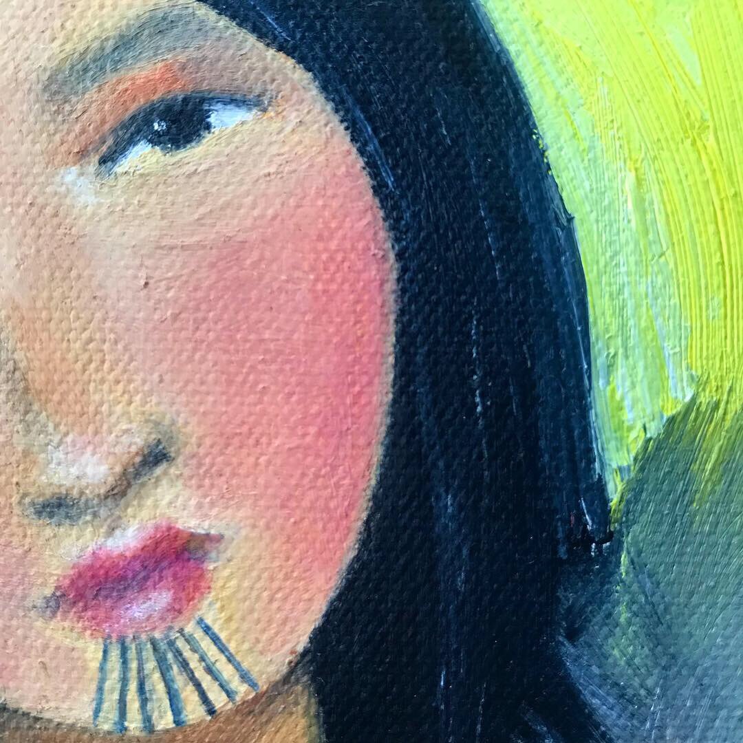[Detail] 'Untitled' oil on canvas; 12x12 in (2018)