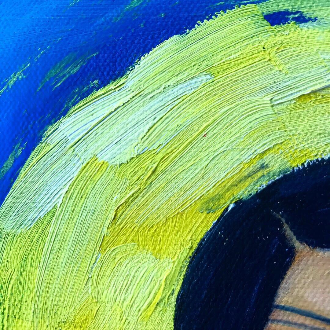 [Detail] 'Untitled' oil on canvas; 12x12 in (2018)