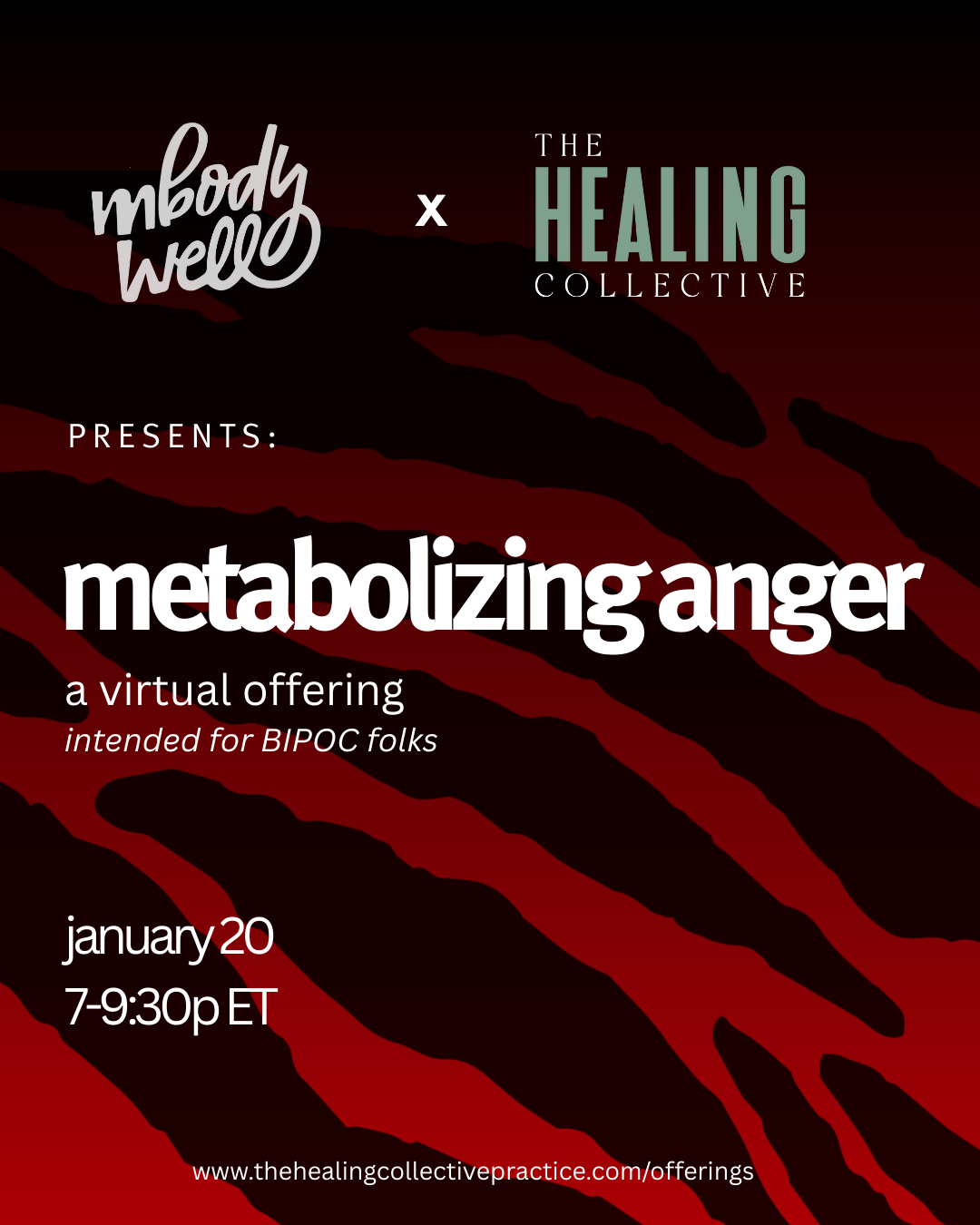 metabolizing anger - 1/20/26
