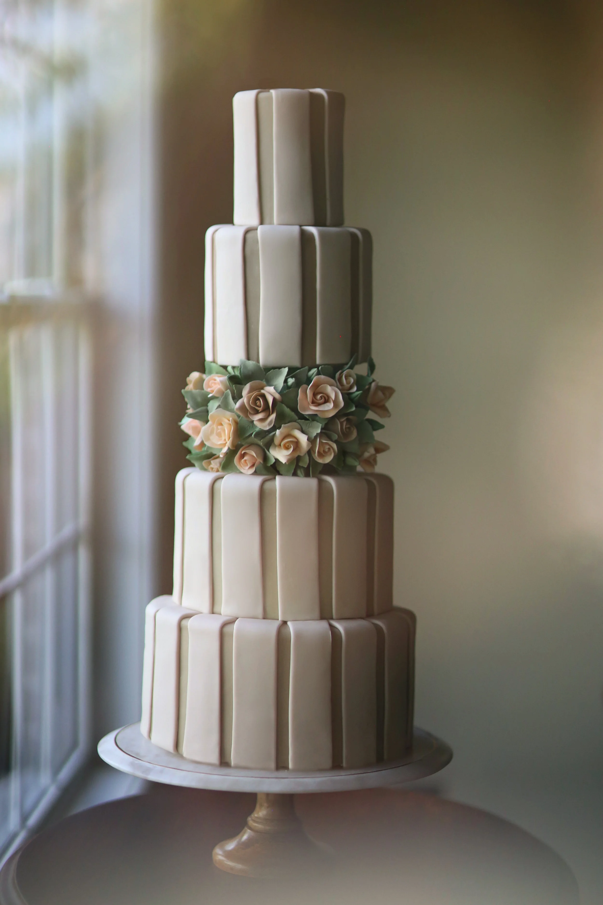 Floral Wedding Cake