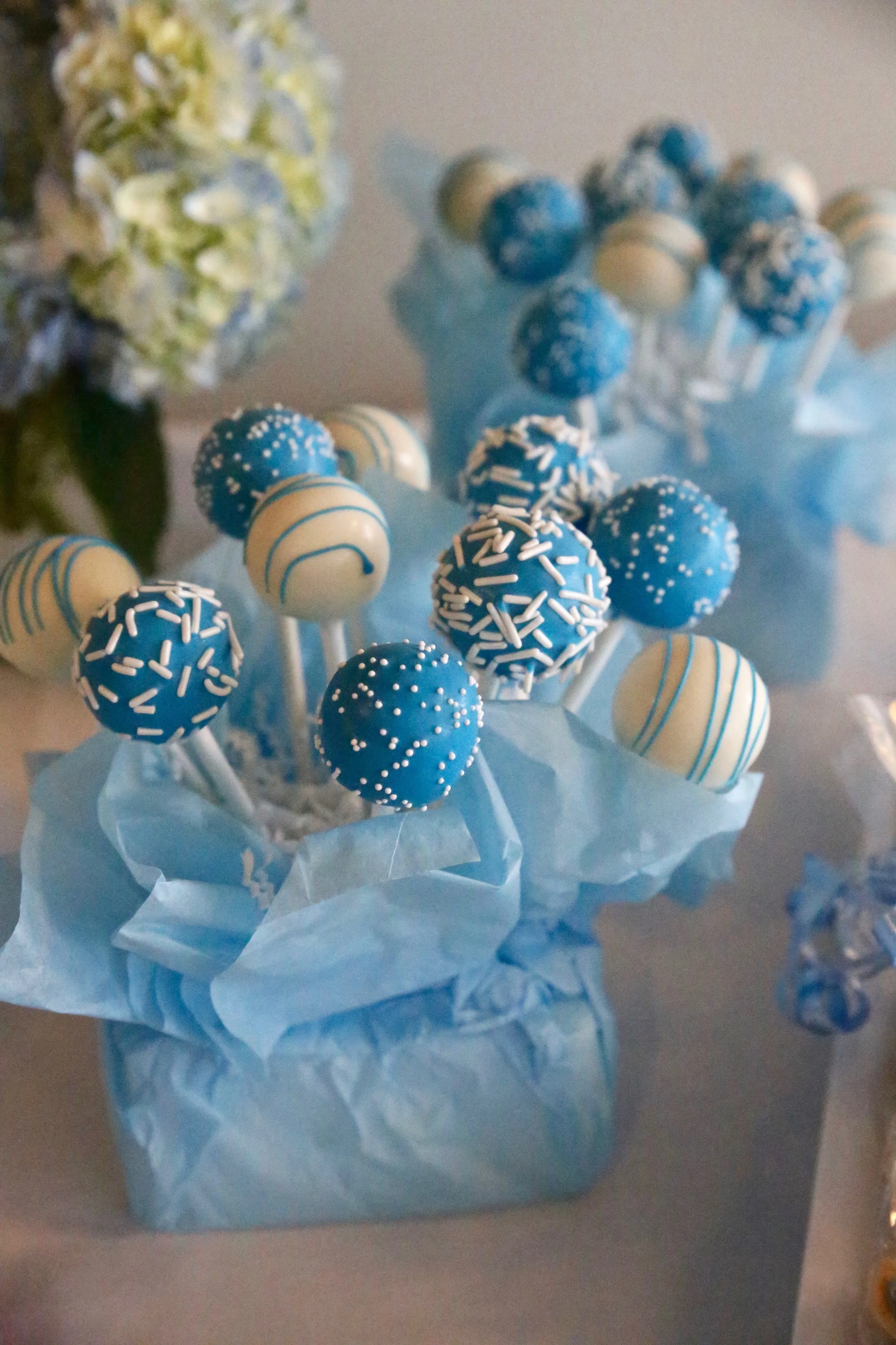 Baby Shower Cake Balls