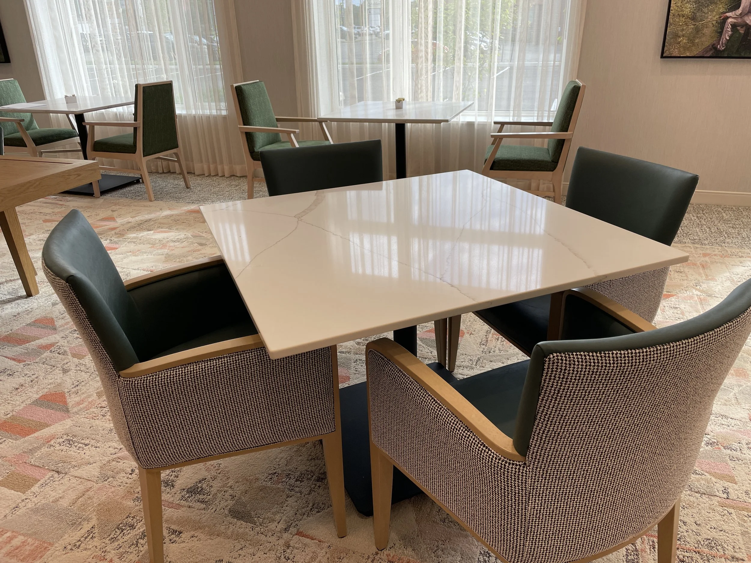 Swan and Luca Casual Dining Chairs