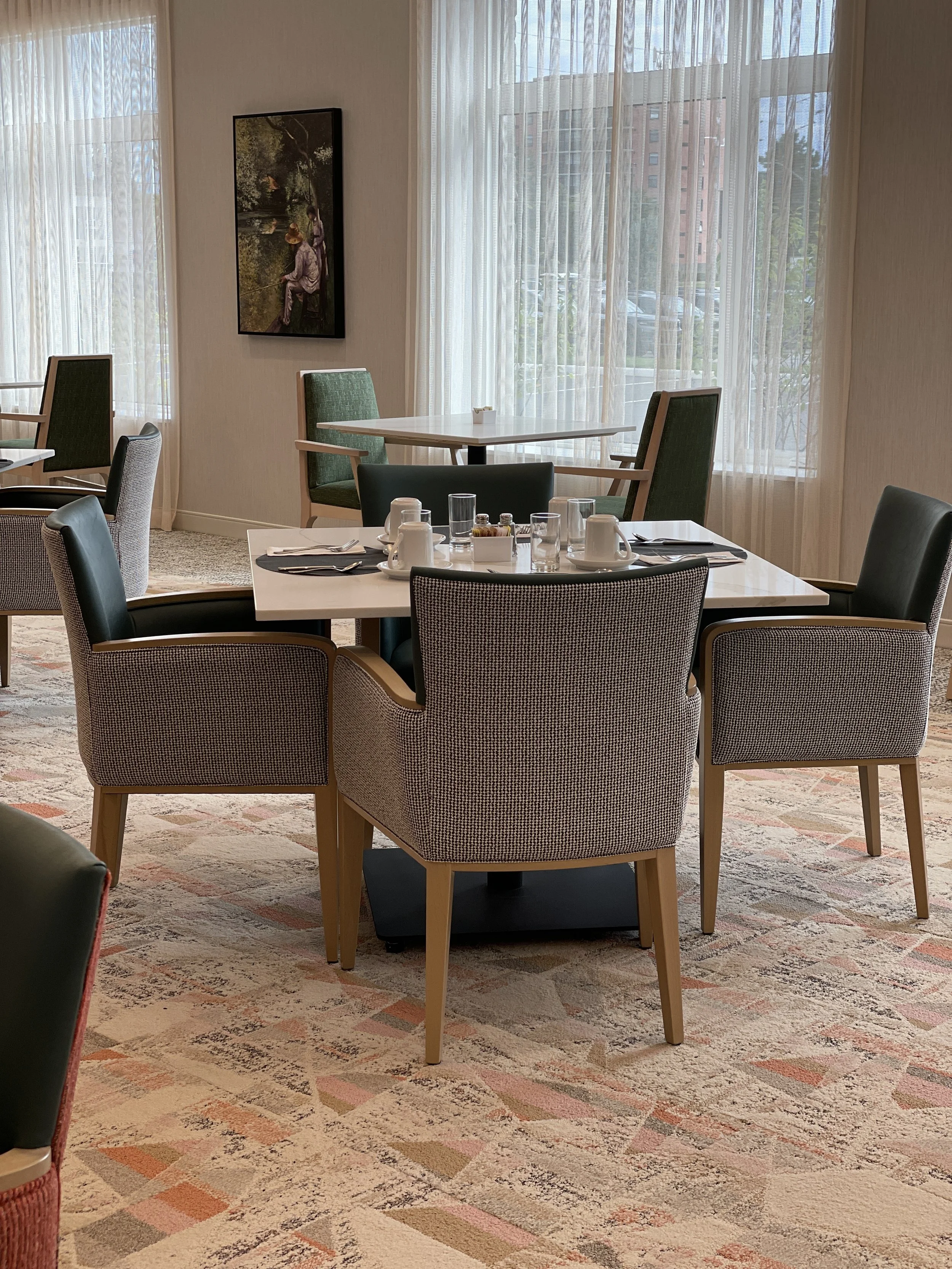 Swan and Luca Casual Dining Chairs