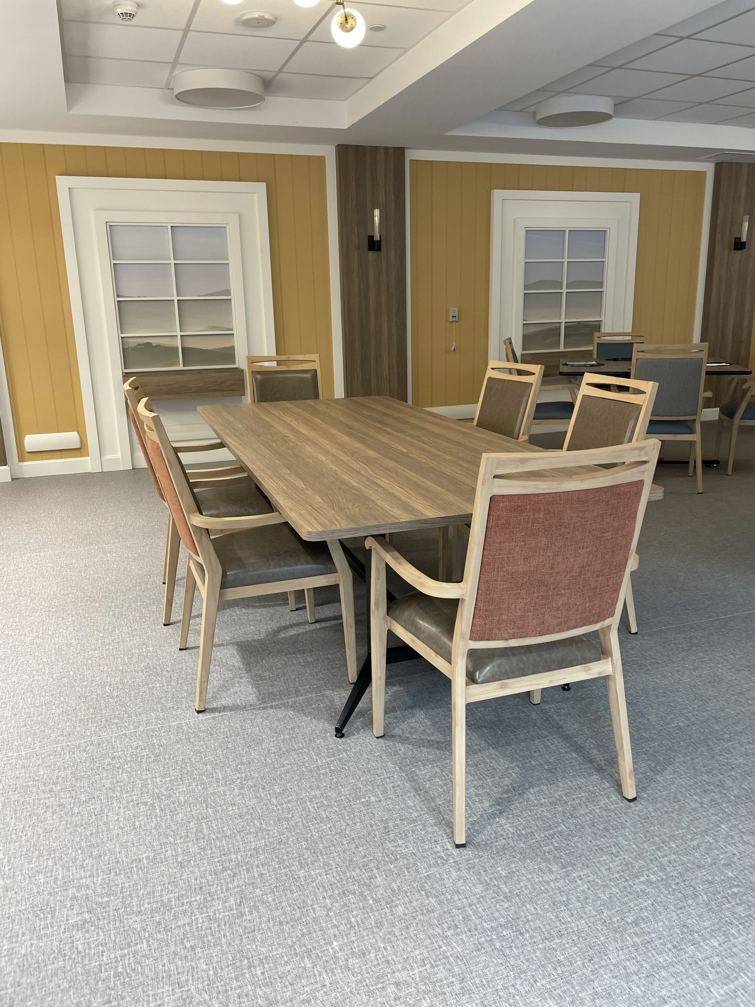 Simcoe Faux Wood Dining Chairs