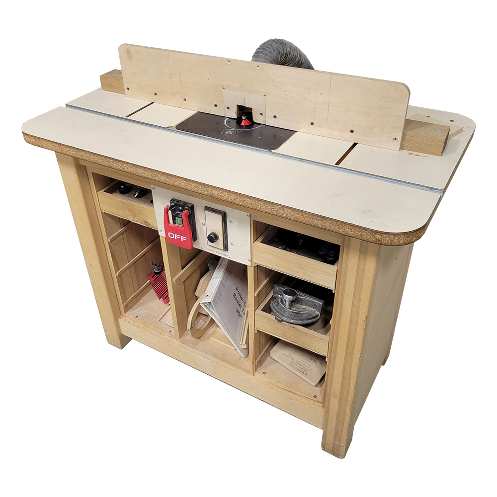 Sharp Gold Tools Router Table Tool-Wood Router Table — Maker Works