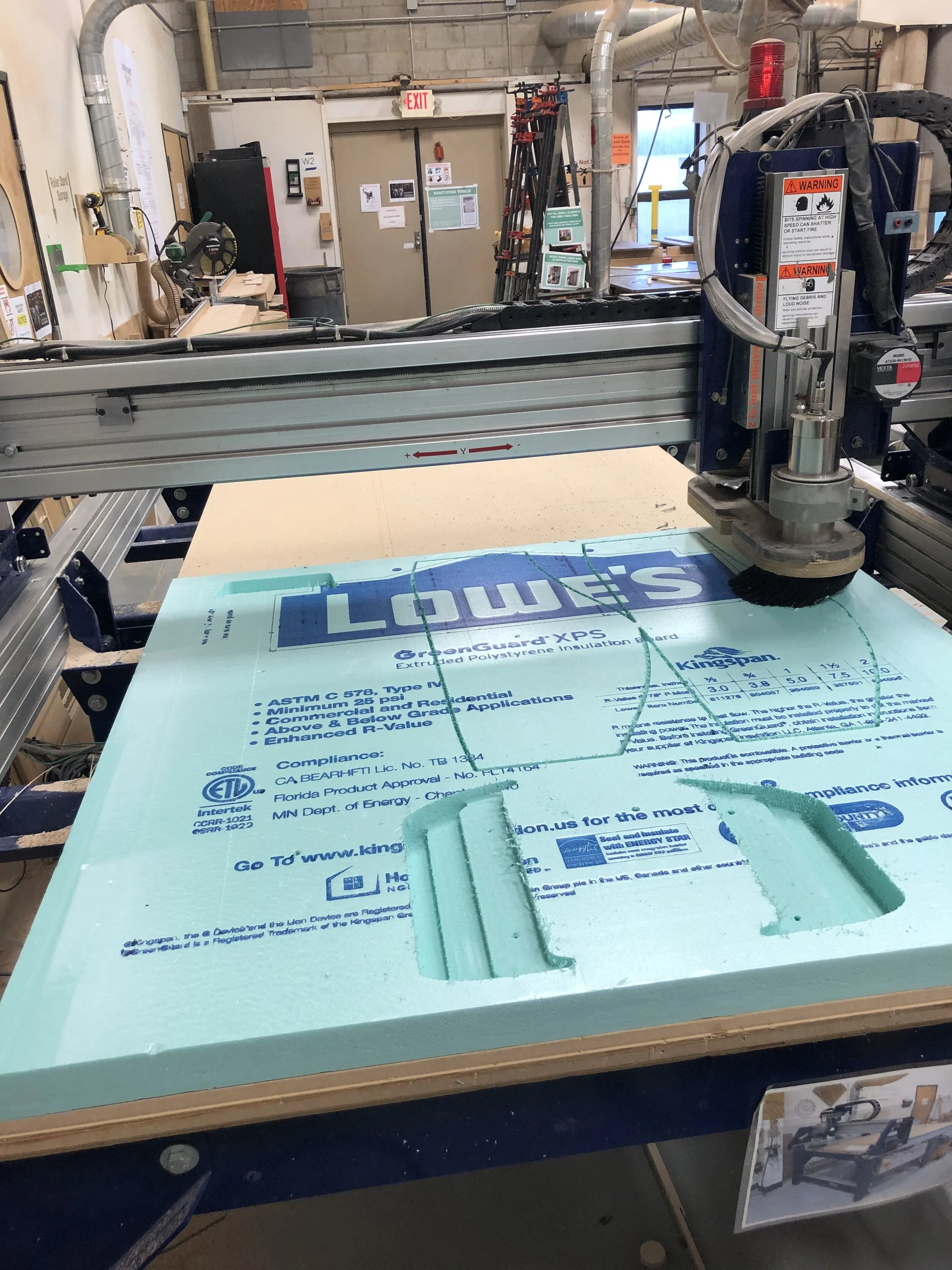 University of Michigan-Dearborn's Formula SAE Racing Team in the Shop