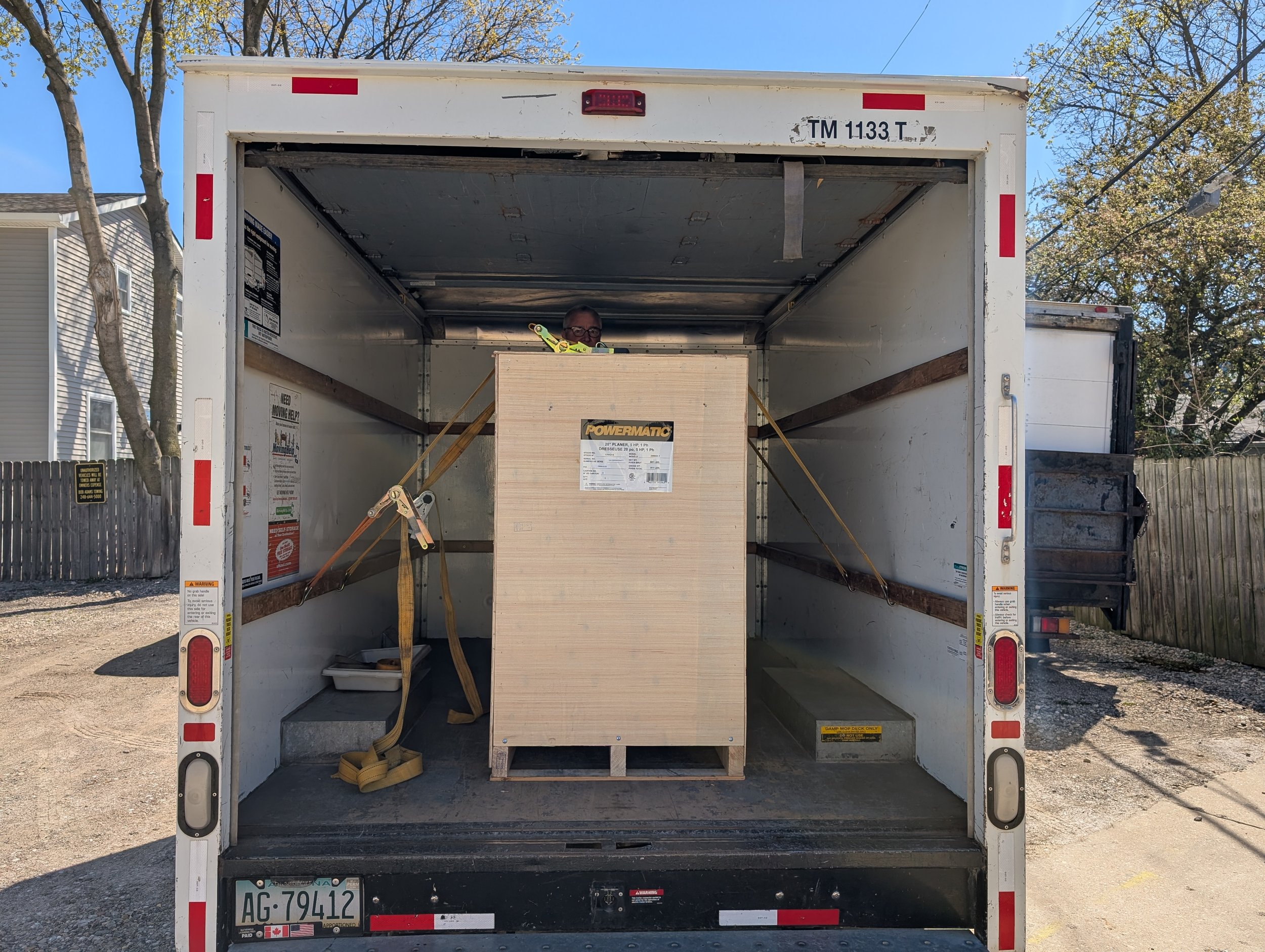 Loaded up! Glenn Wing made it easy.