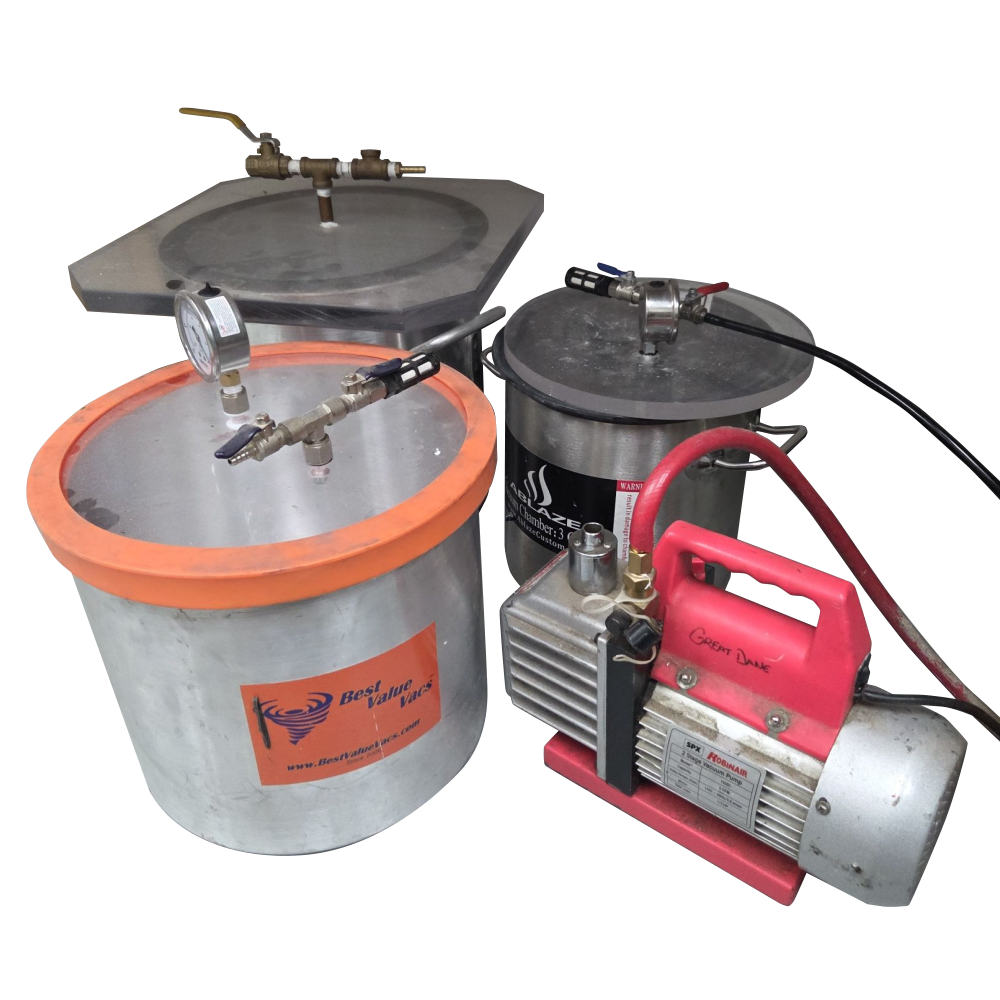 Vacuum Chambers & Pump