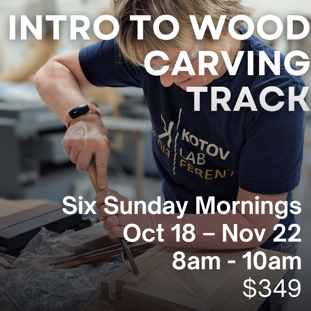 Introductory Wood Carving with Mike Kapetan