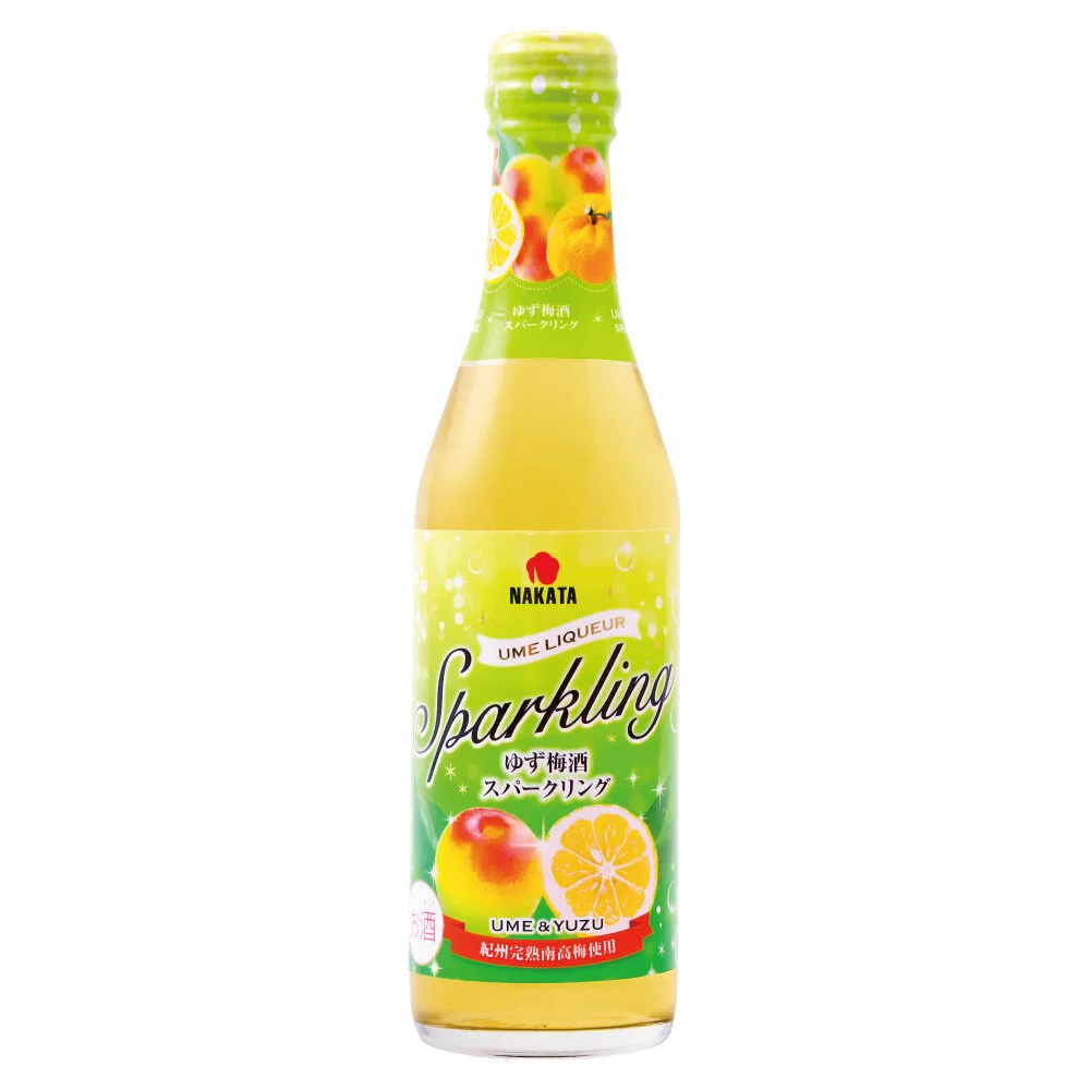 Yuzu Sparkling Umeshu  Domestic/international wholesale, direct and online retail  250ml  12 pc/cs