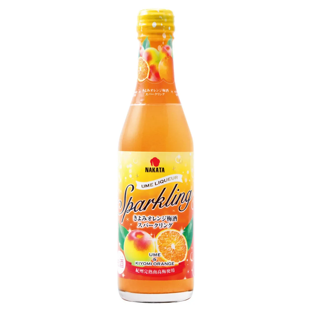 Kiyomi Orange Sparkling Umeshu  Domestic/international wholesale, direct and online retail  250ml  12 pc/cs