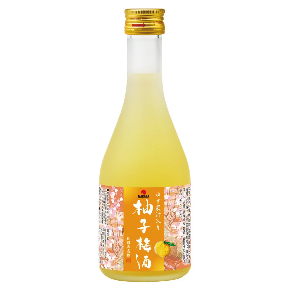 Yuzu Umeshu  Domestic/international wholesale, direct retail  300ml  12 pc/cs