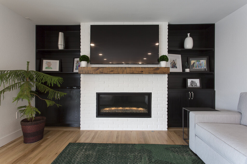 Archer Fireplace Area