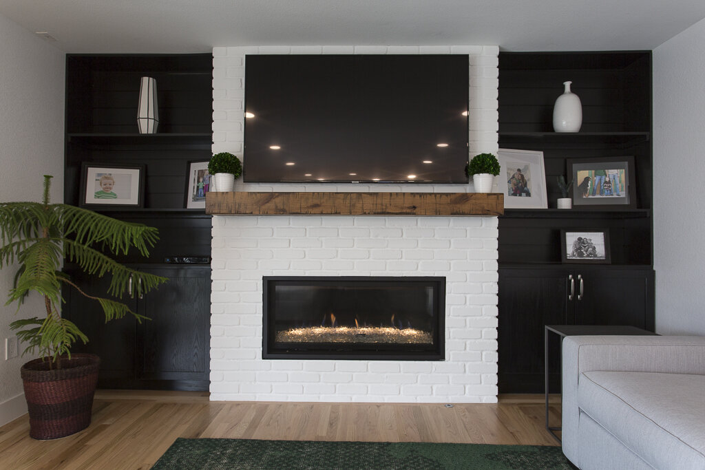 Archer Fireplace Area