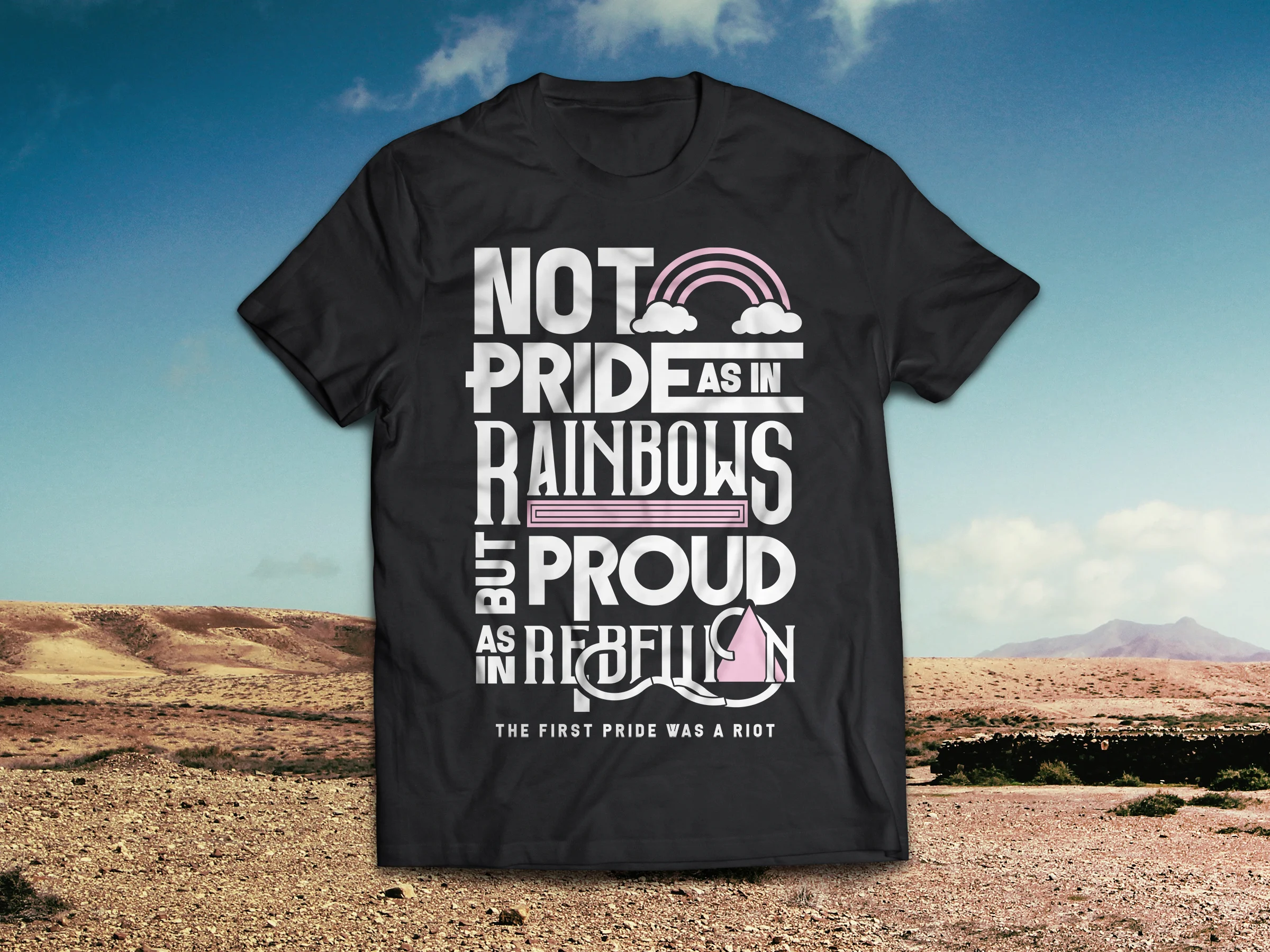 NOT PRIDE AS IN RAINBOWS....