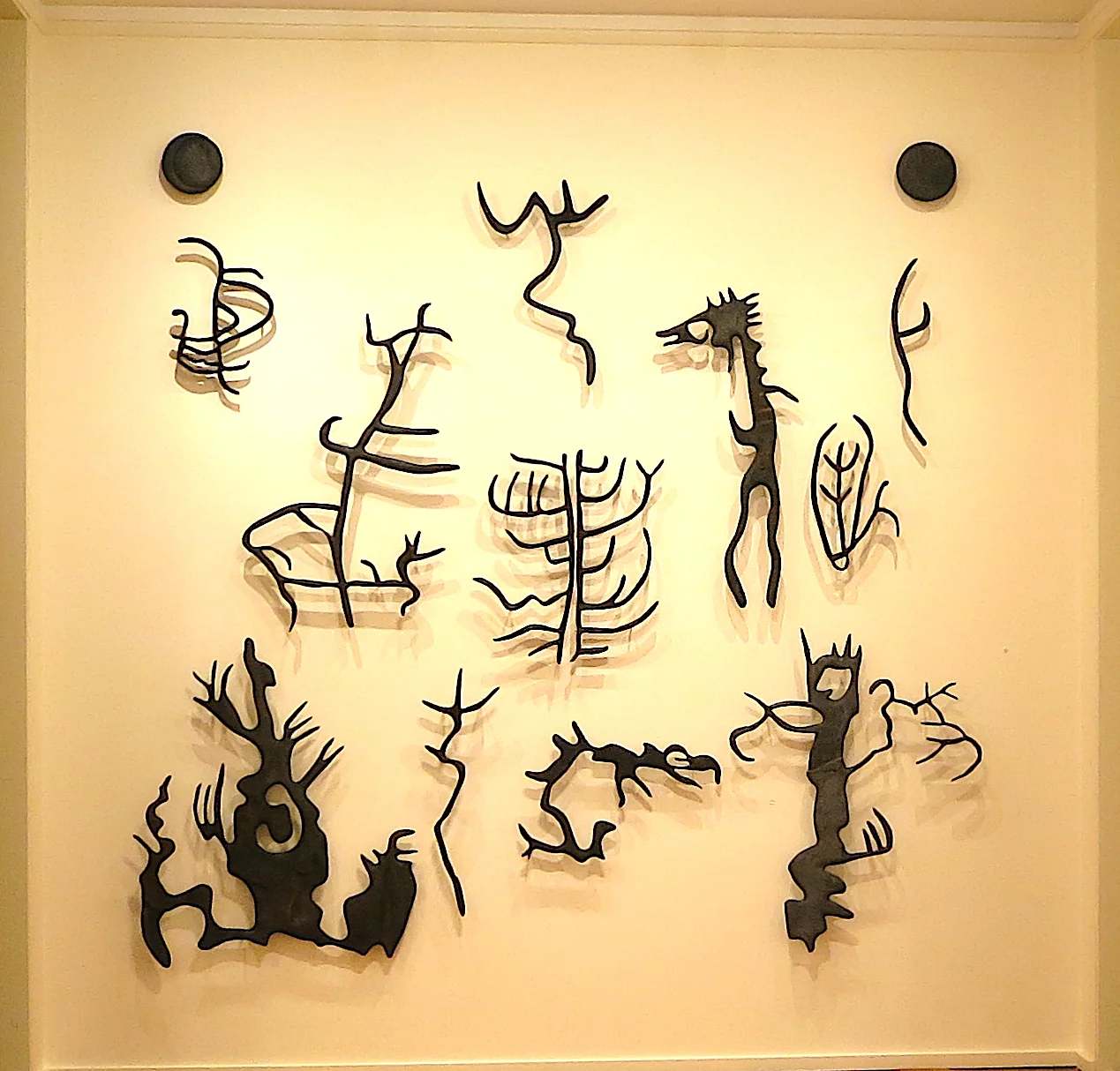 Tree of life ii, 2010, steel