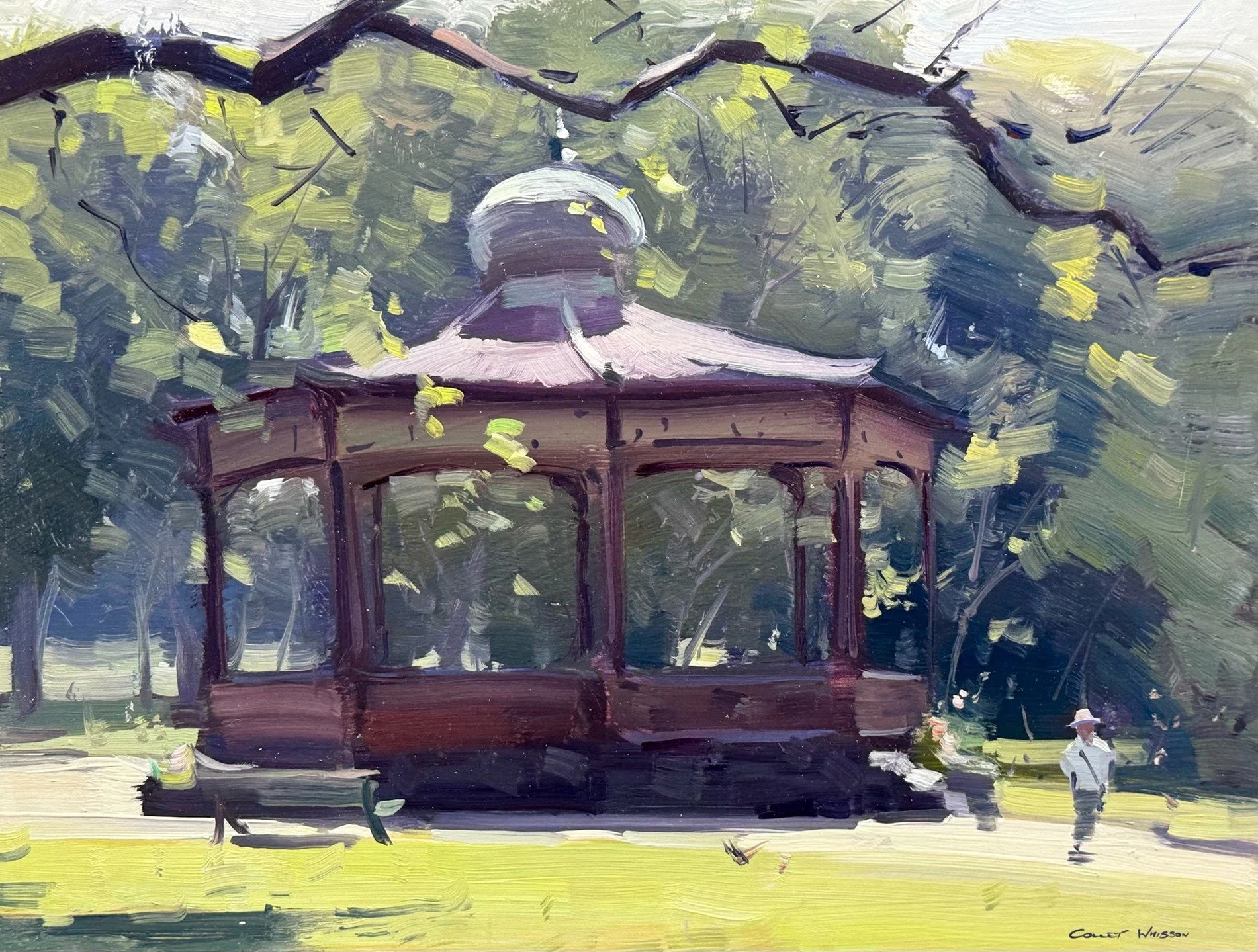 Here&rsquo;s a few paintings from the road, all of them completed in 1 hour. I had marvellous trip to New Zealand and Melbourne, Australia.