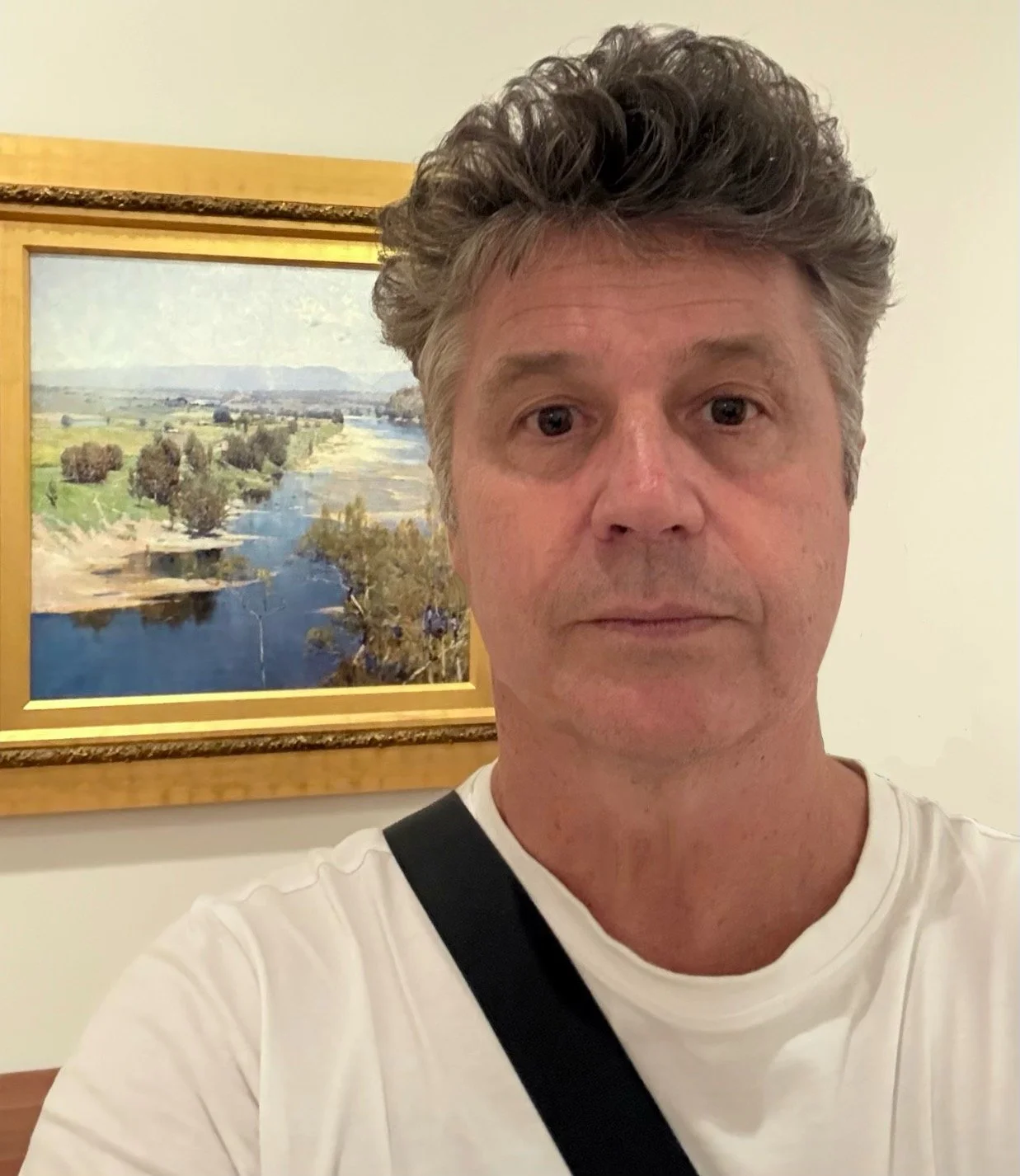 I caught up with an old friend today, Arthur Streeton&rsquo;s painting &lsquo;&rsquo;Purple Noons Transparent Might&rsquo;&rsquo;. I first saw it in Melbourne at the NGV In 1991. It still looks incredible and considering it was painted in 1896.