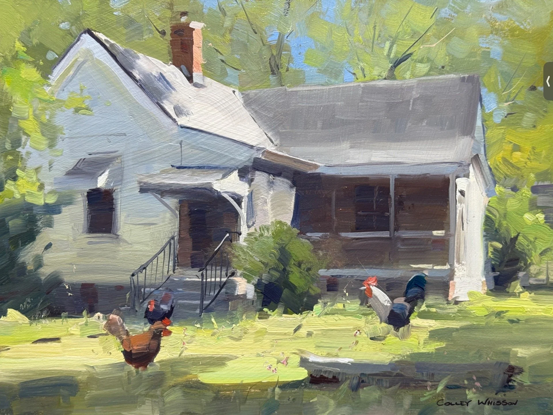 2026 Australian Workshops 

Queanbeyan Art Society (Canberra, ACT)
Workshop 1: Monday 11th &ndash; Tuesday 12th May (2 x days)
https://events.humanitix.com/colley-whisson-workshop-interiors-and-seascape-2-day-workshop 
Workshop 2: Thursday 14th&ndash