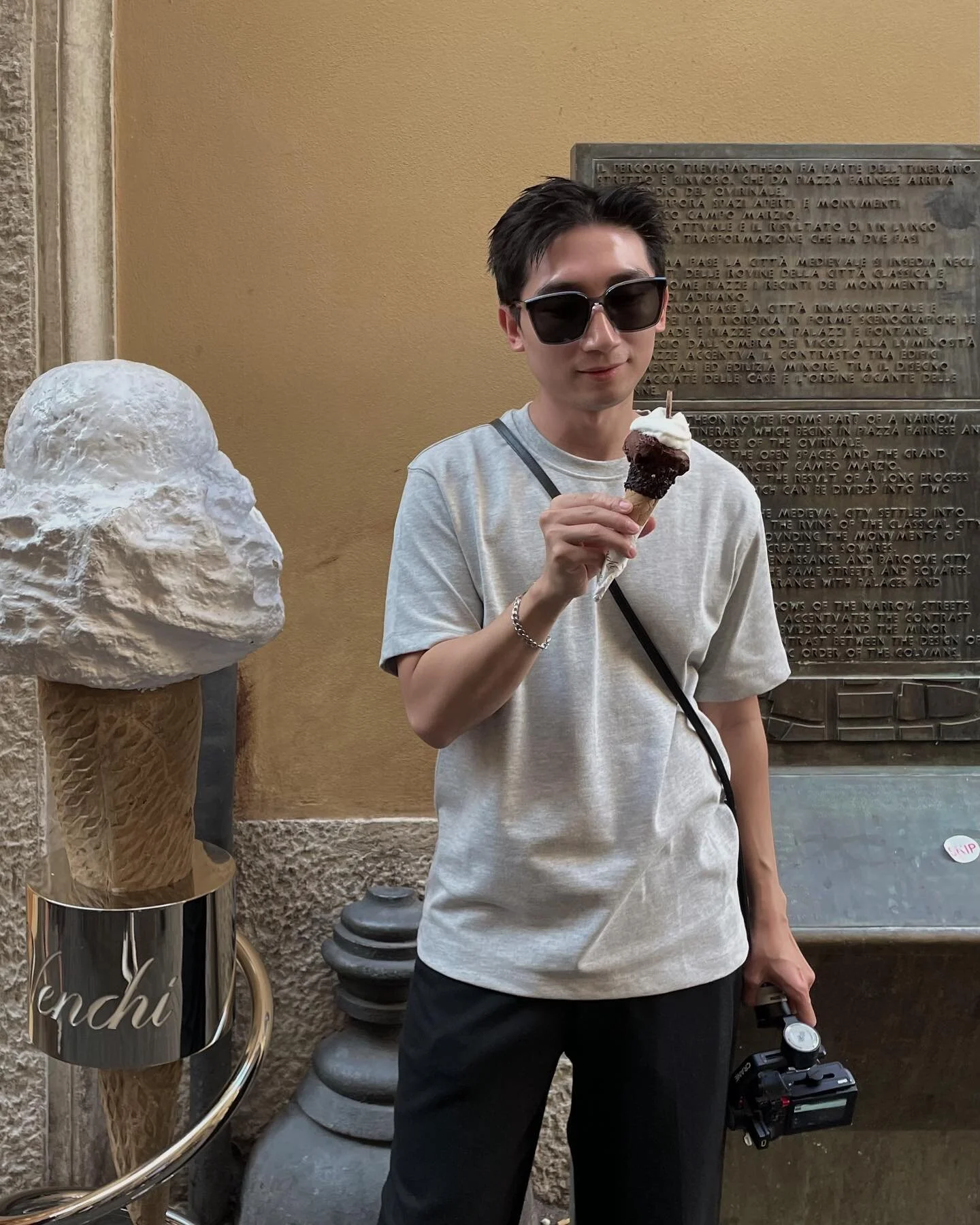 A day filled with 🍨 and 🍝&hellip; a happy day.
Rome, 10.22