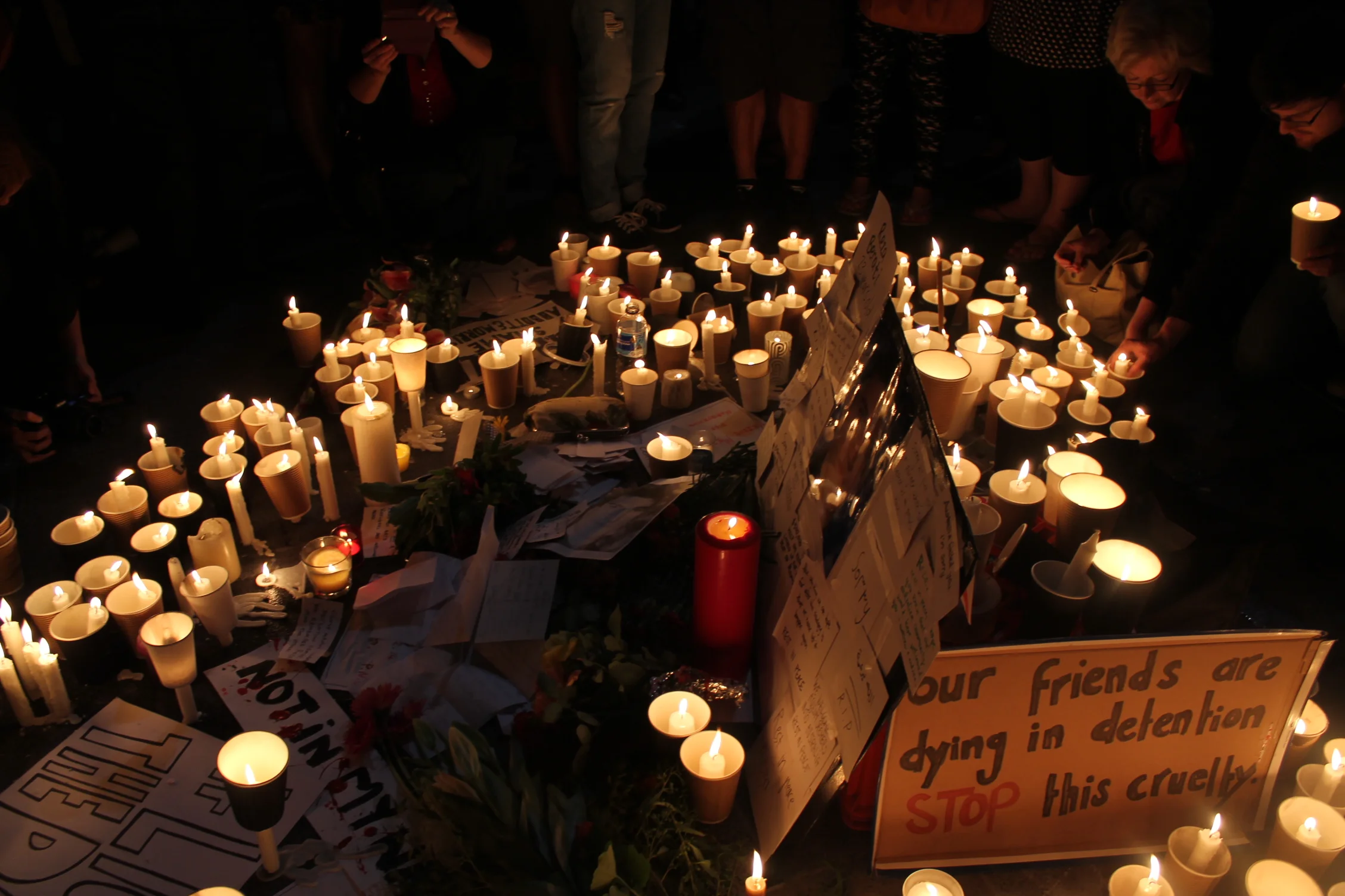 Our Friends Dying in Detention.      Stop This Cruelty.     IMG_8276