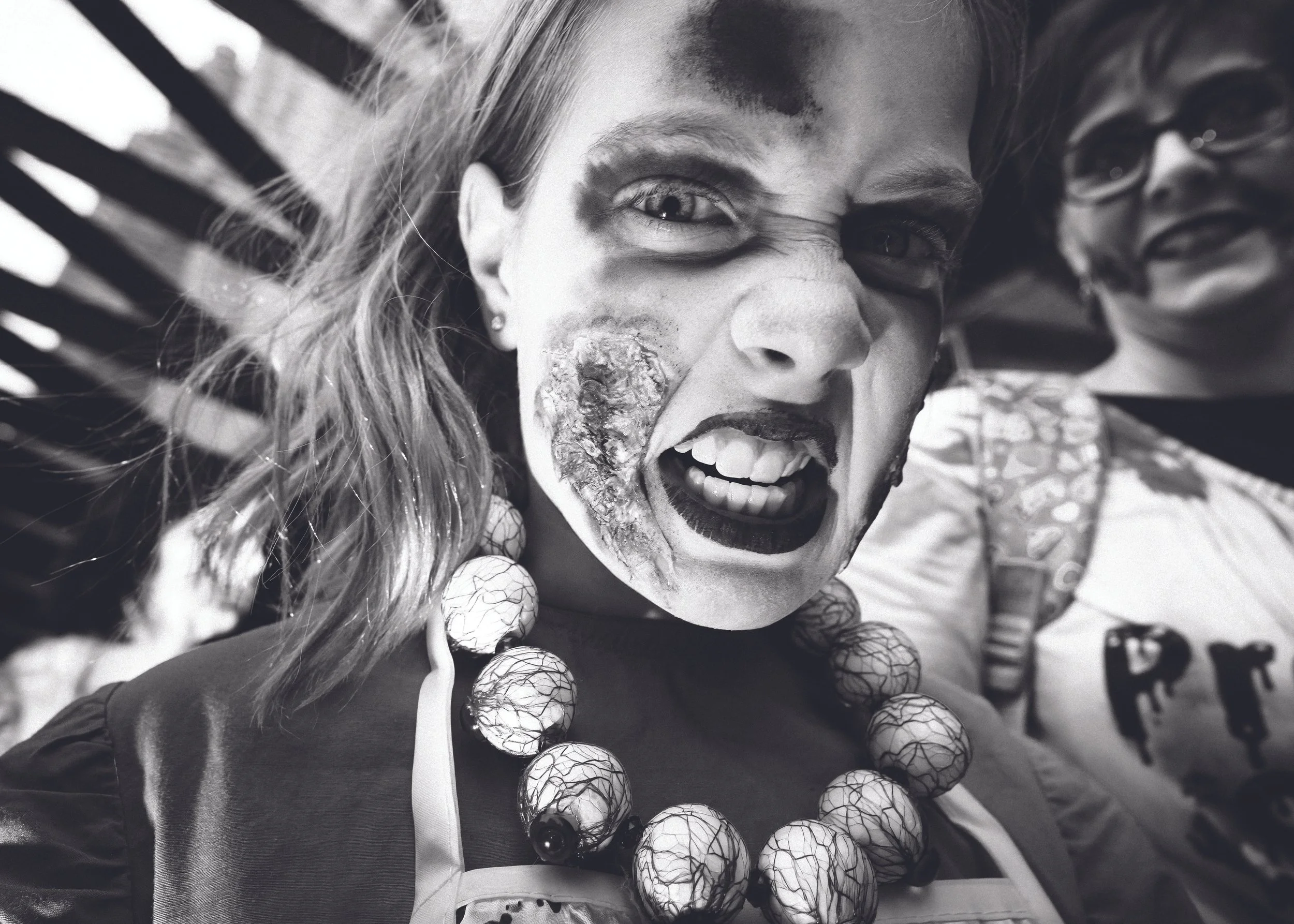Proud zombie mum, Rob Curtin