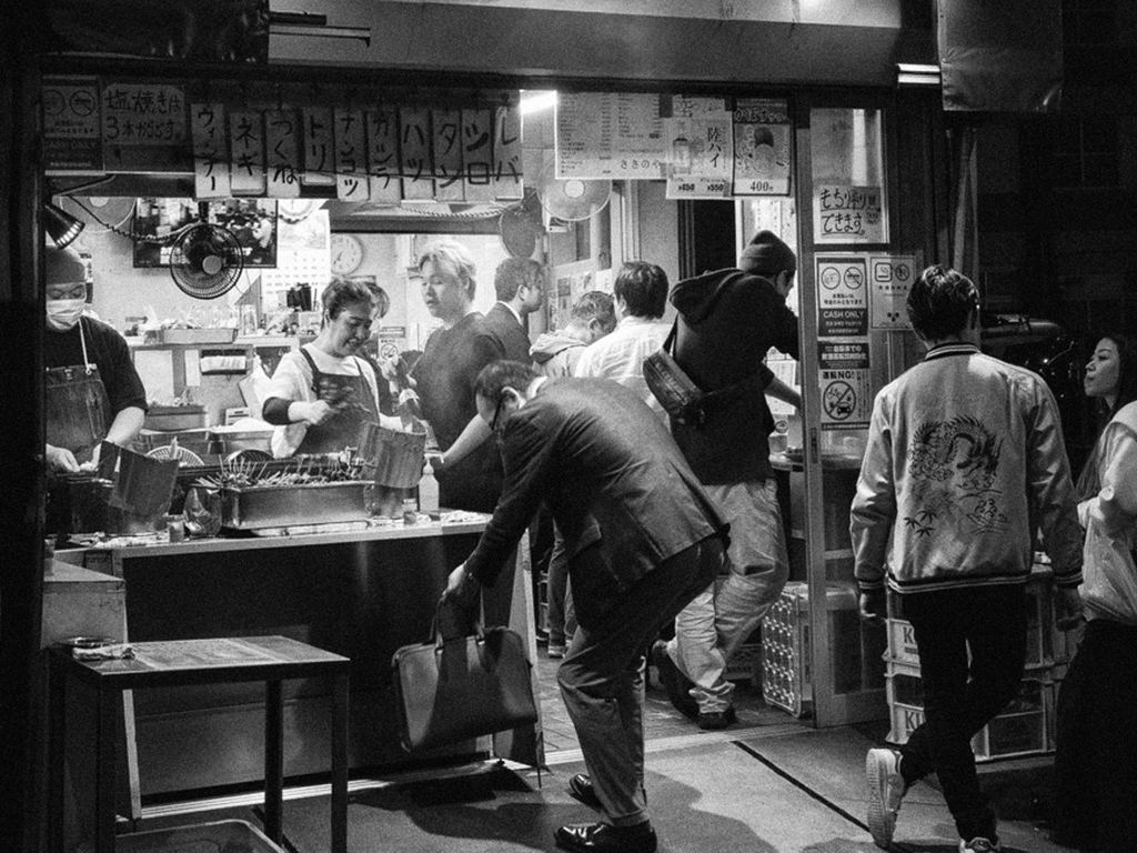 Night Yakatori Stall.