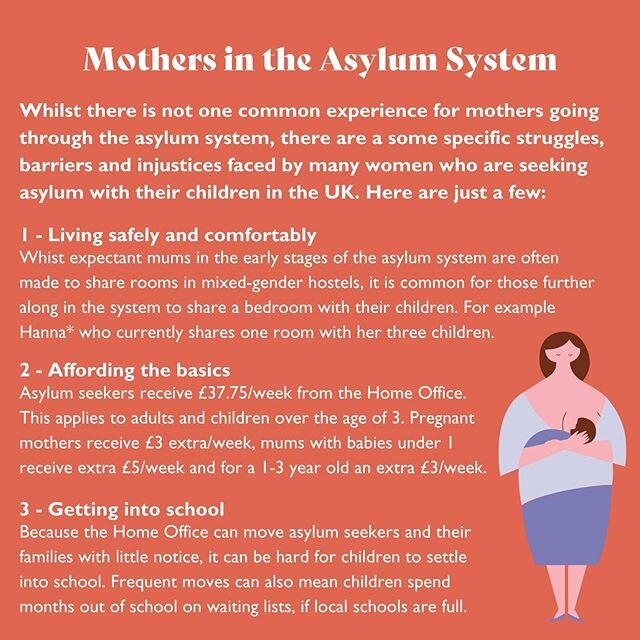 2/3 - Did you know..? If this is new information to you, please share. And check the link in our bio for some charities you can support who are working to counter the effects of the Hostile Environment on mothers seeking safety.
.
.
.
#refugeeweek202