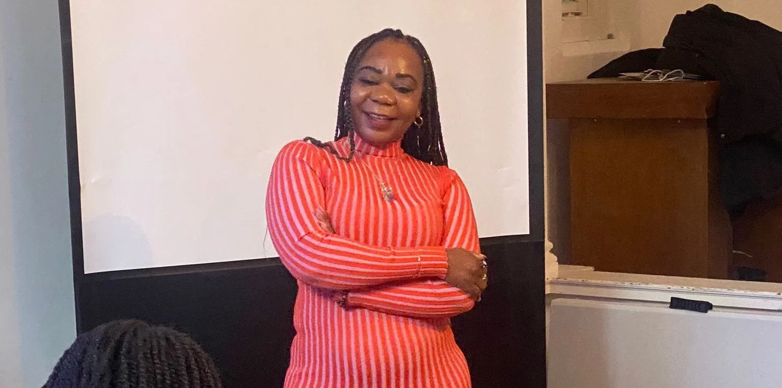 Mentor Joana and mentee Nanou: building on public speaking and leadership skills through mentoring