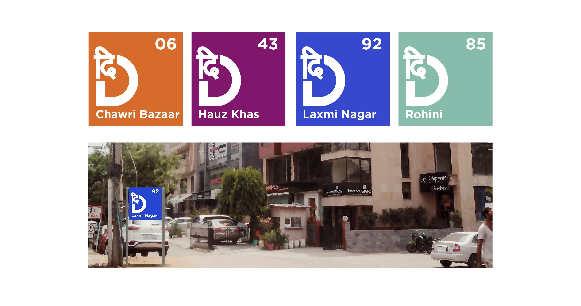Postal Code Signages