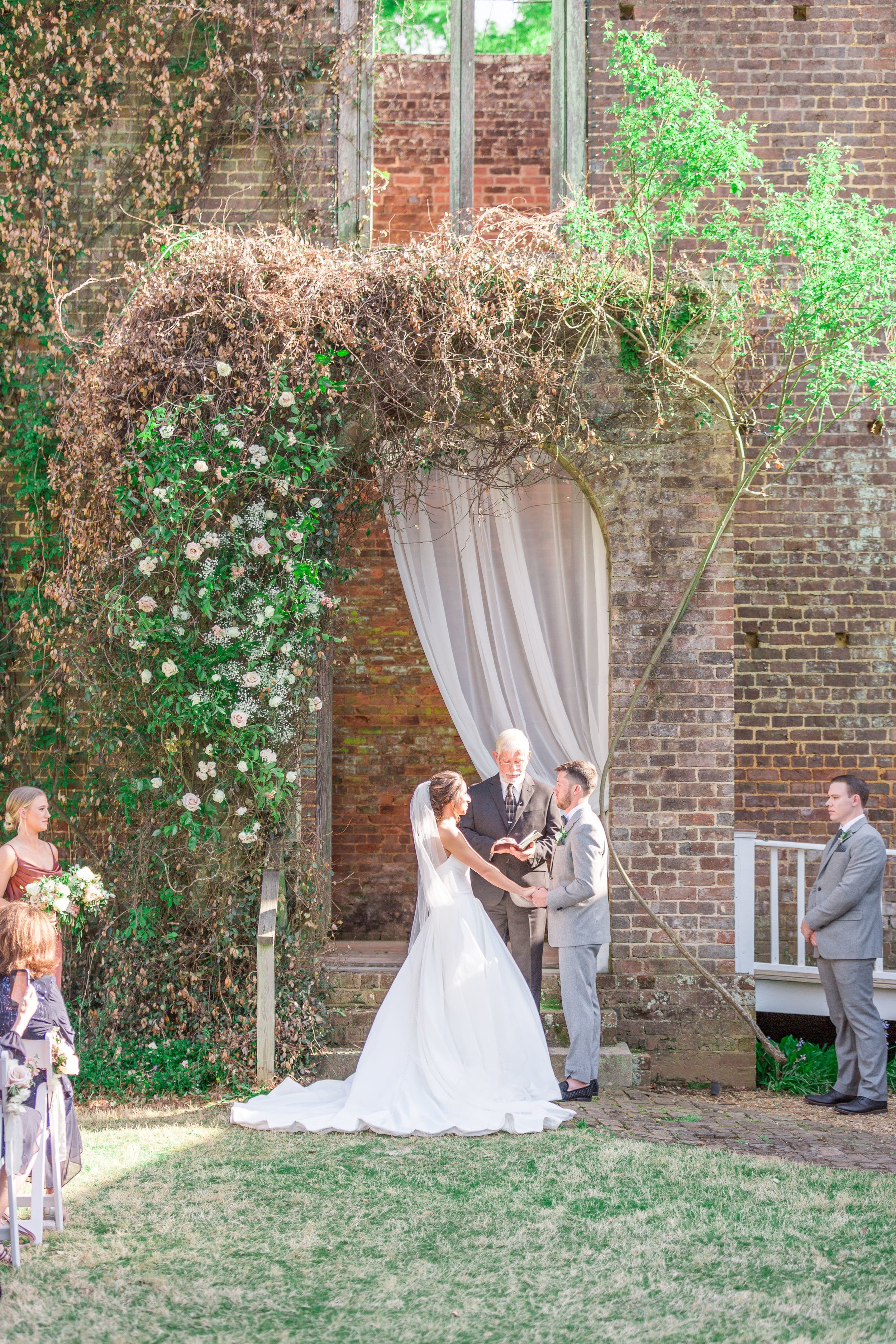 The Ruins At Barnsley Resort Wedding