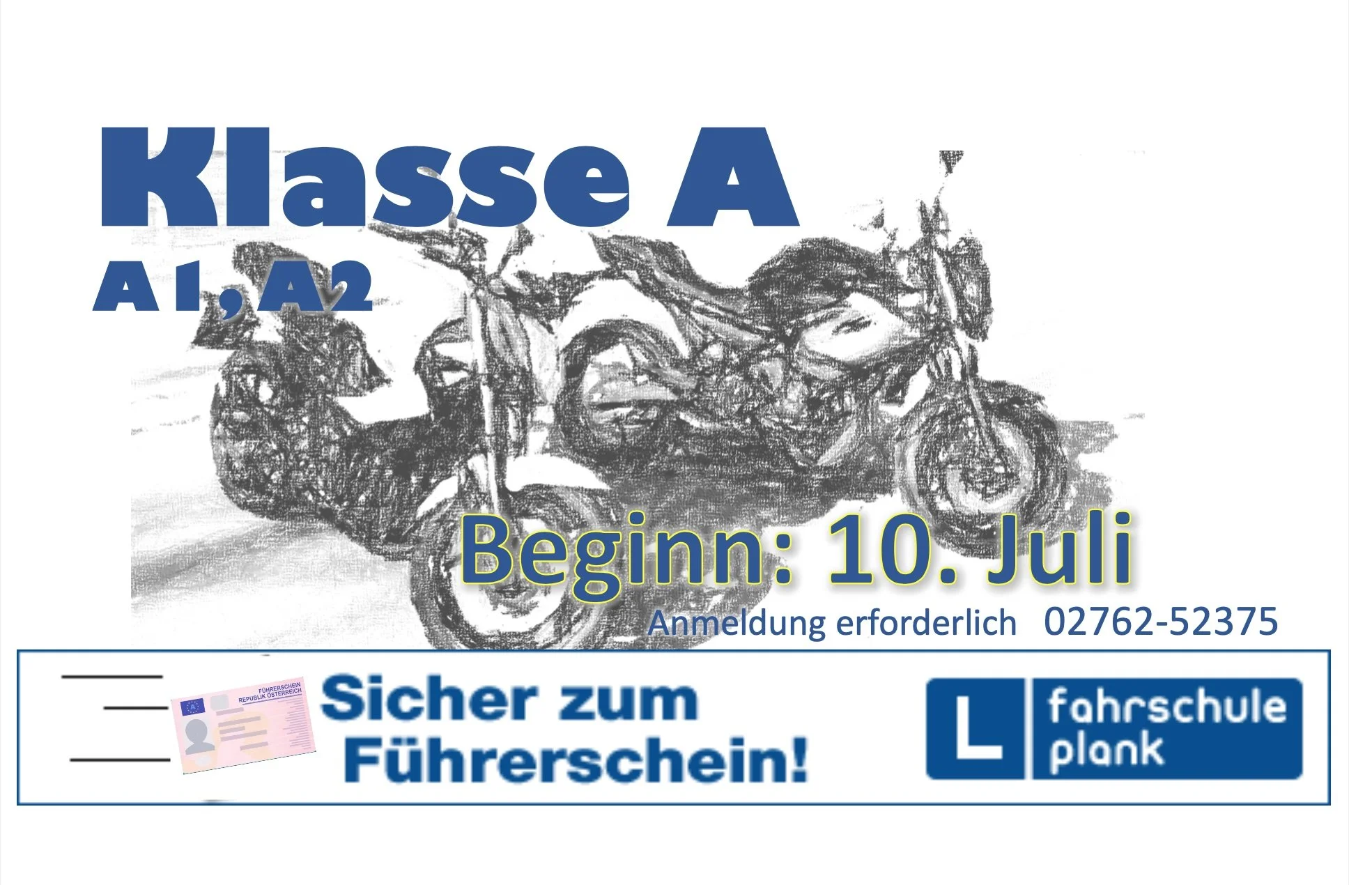 A1, A2 und A: Theorie am 10. Juli